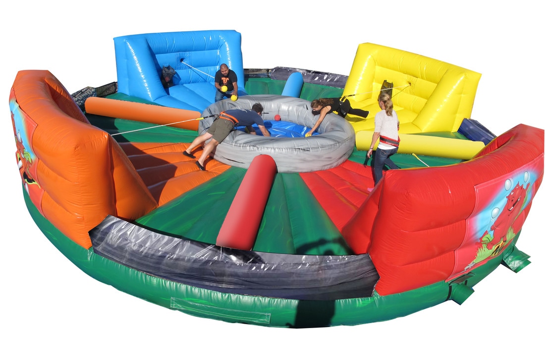 Hungry hippo adult inflatable party games Phoenix Arizona