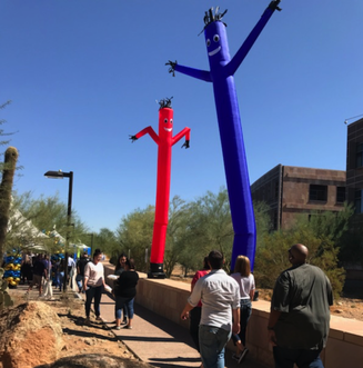 Large inflatable air dancer's Phoenix Arizona